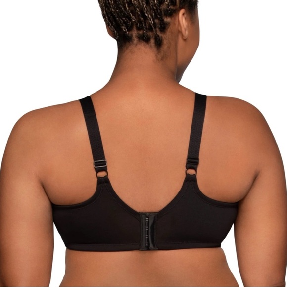 Vanity fair Black Full- Figure Smoothing Underwire Bra Size 40DD - Picture 2 of 9